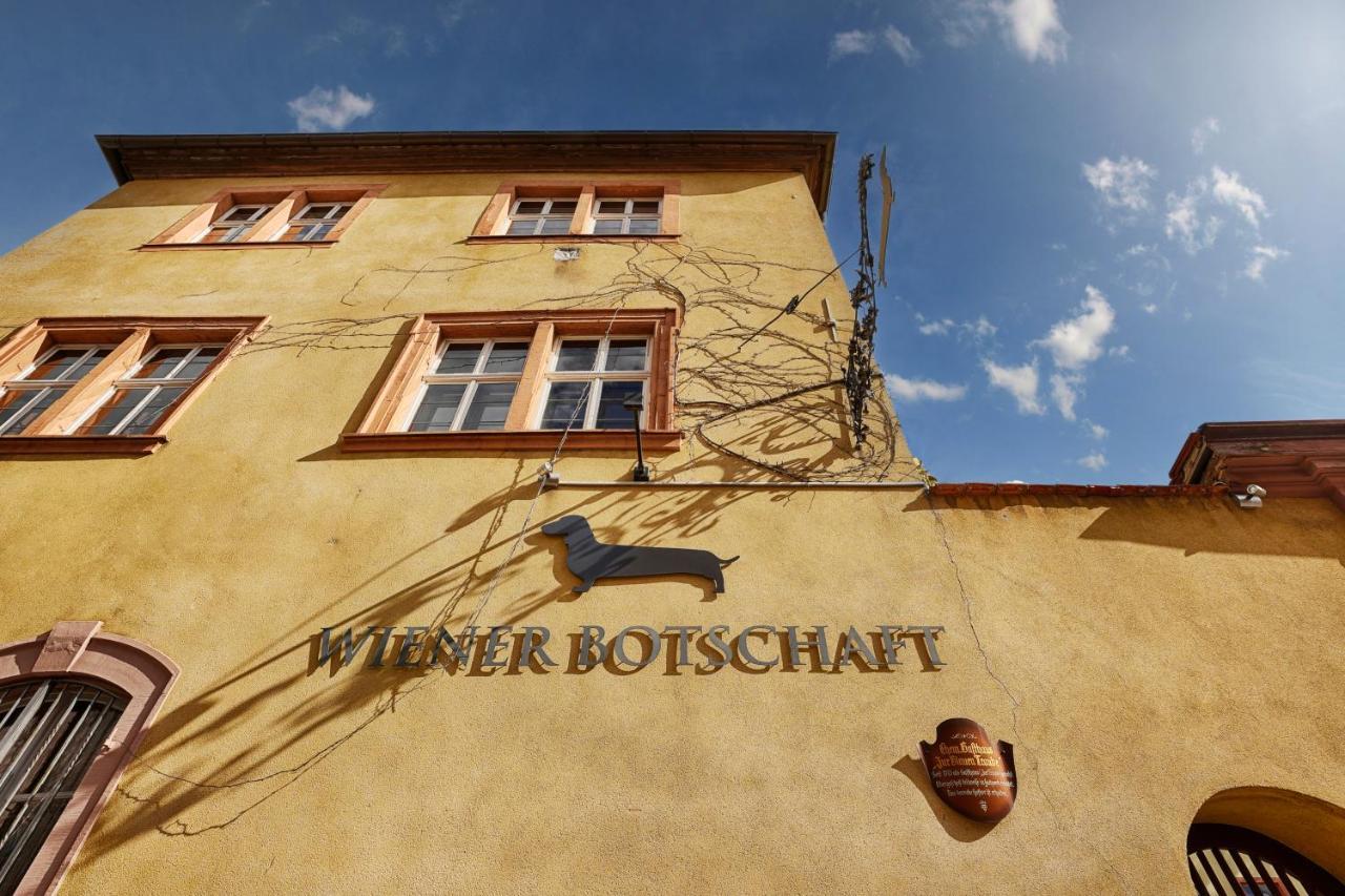Hotel Wiener Botschaft In Veitshoechheim Ngoại thất bức ảnh